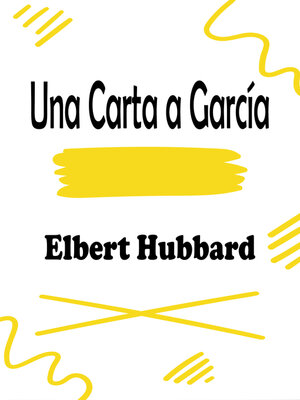 cover image of Una Carta a García